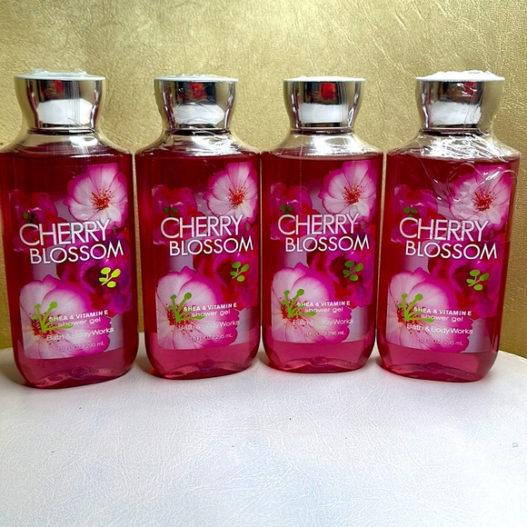 Cherry blossom shower gels